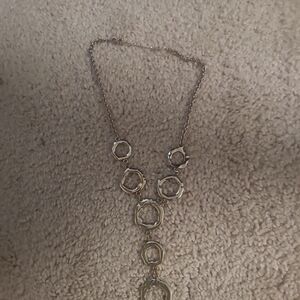 Chic Gold Necklace with Circular Accents